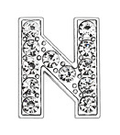 Rhinestone N - Beau Wear