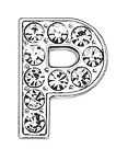 Rhinestone P - Beau Wear