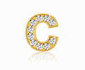 Rhinestone Gold C - Beau Wear