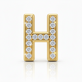 Rhinestone Gold H - Beau Wear