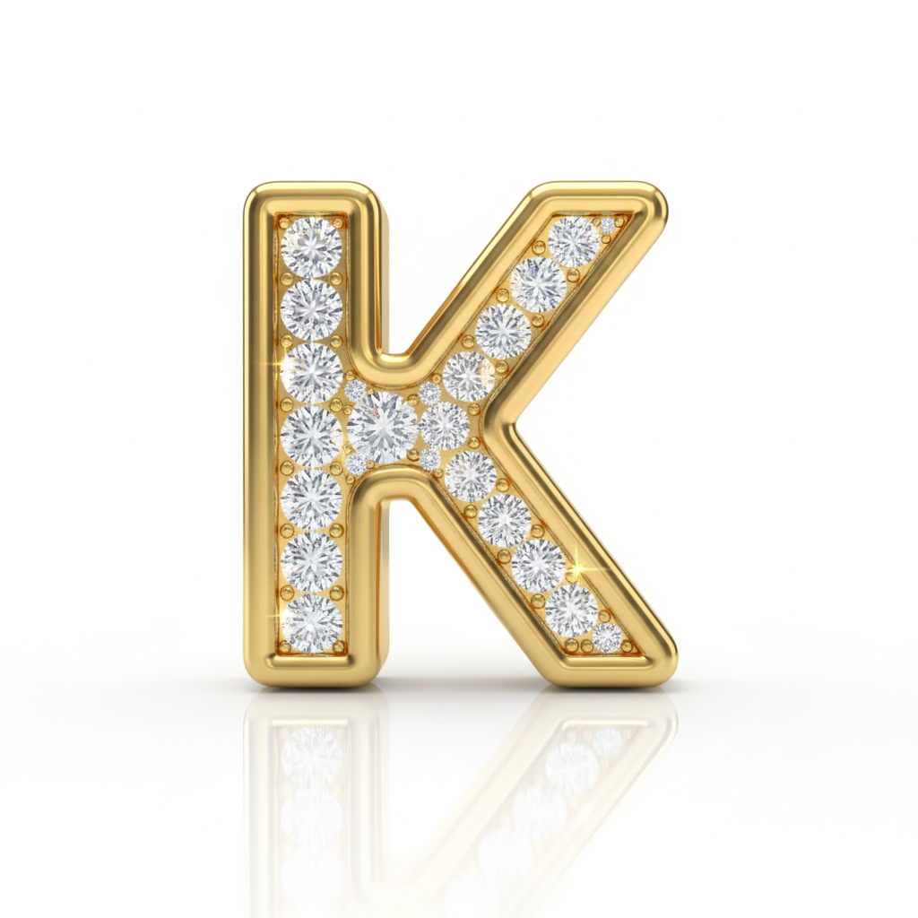 Rhinestone Gold K - Beau Wear