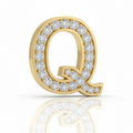 Rhinestone Gold Q - Beau Wear