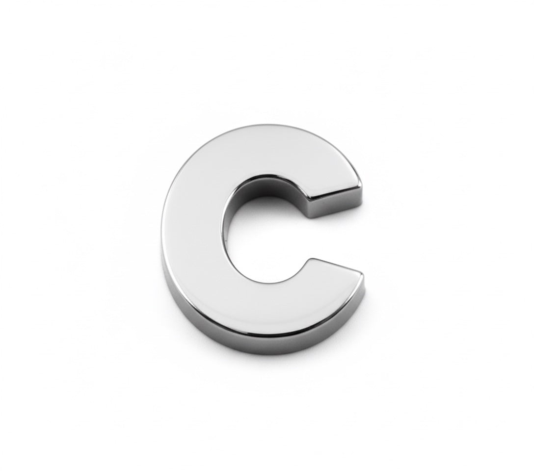Solid Silver Finish - C - Beau Wear