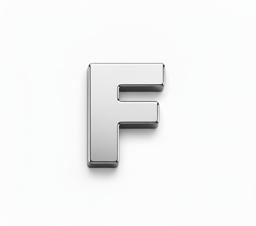Solid Silver Finish - F - Beau Wear
