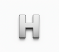 Solid Silver Finish - H - Beau Wear