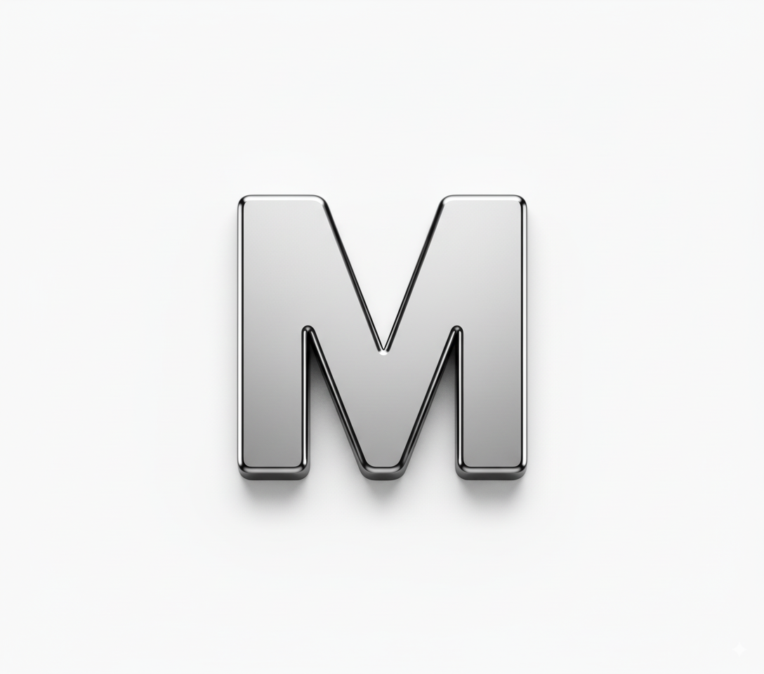 Solid Silver Finish -M - Beau Wear