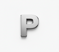 Solid Silver Finish - P - Beau Wear