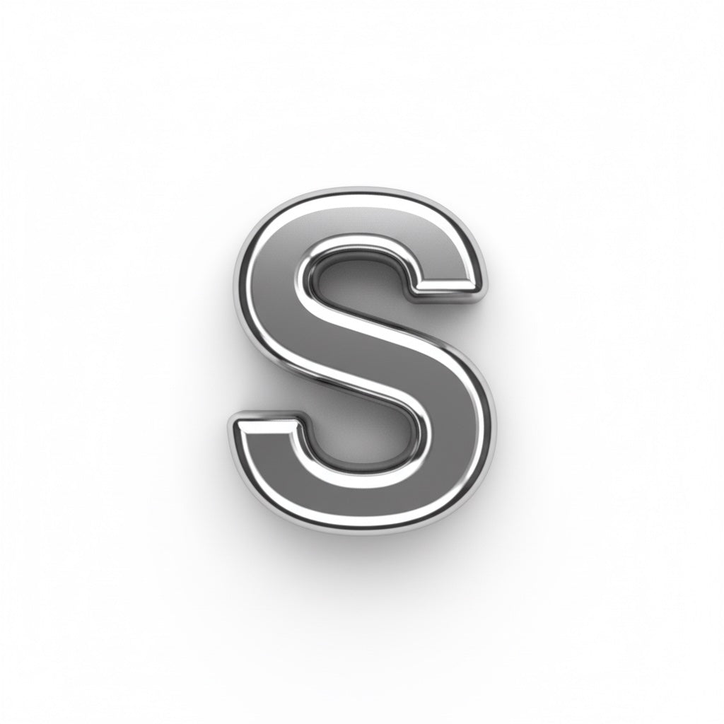 Solid Silver Finish - S - Beau Wear