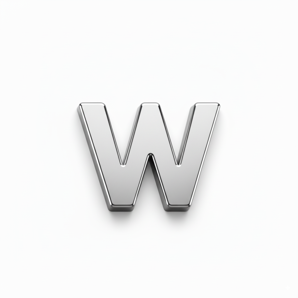 Solid Silver Finish - W - Beau Wear