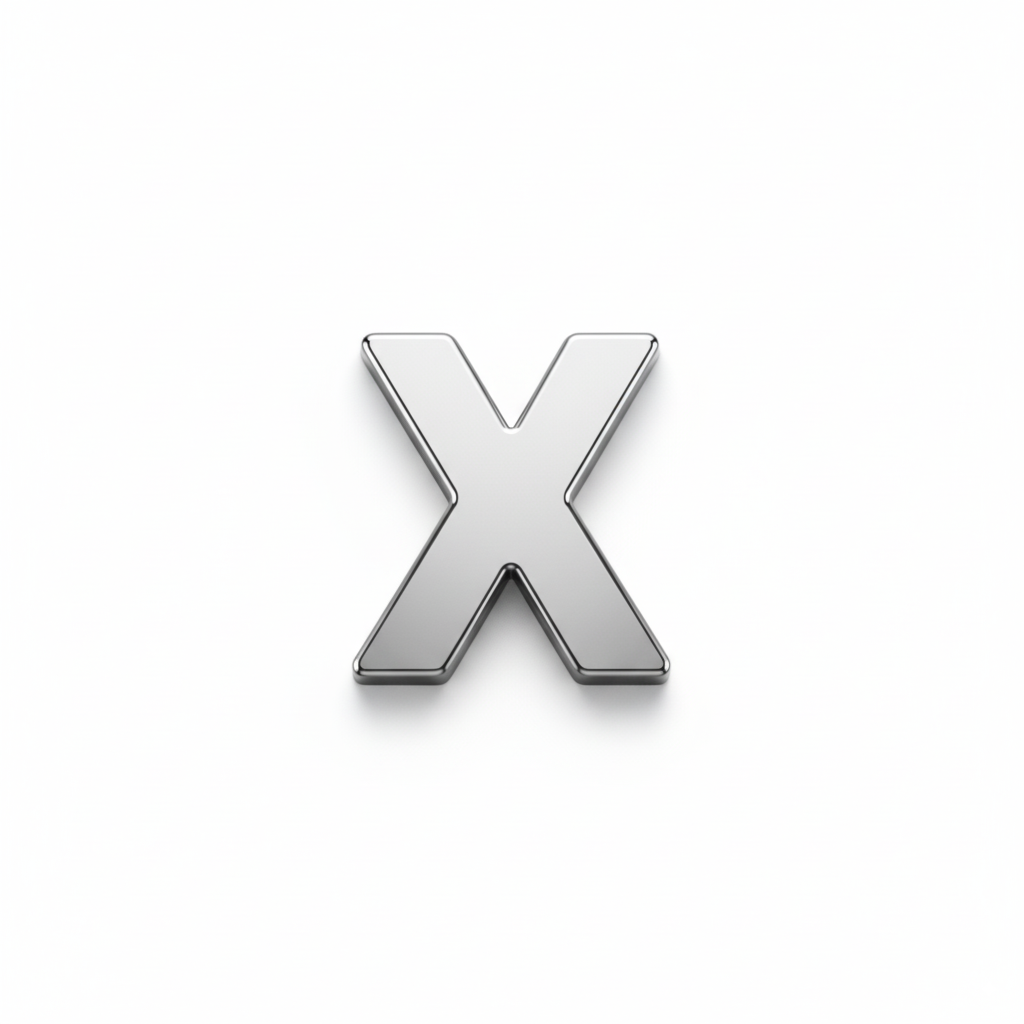 Solid Silver Finish - X - Beau Wear