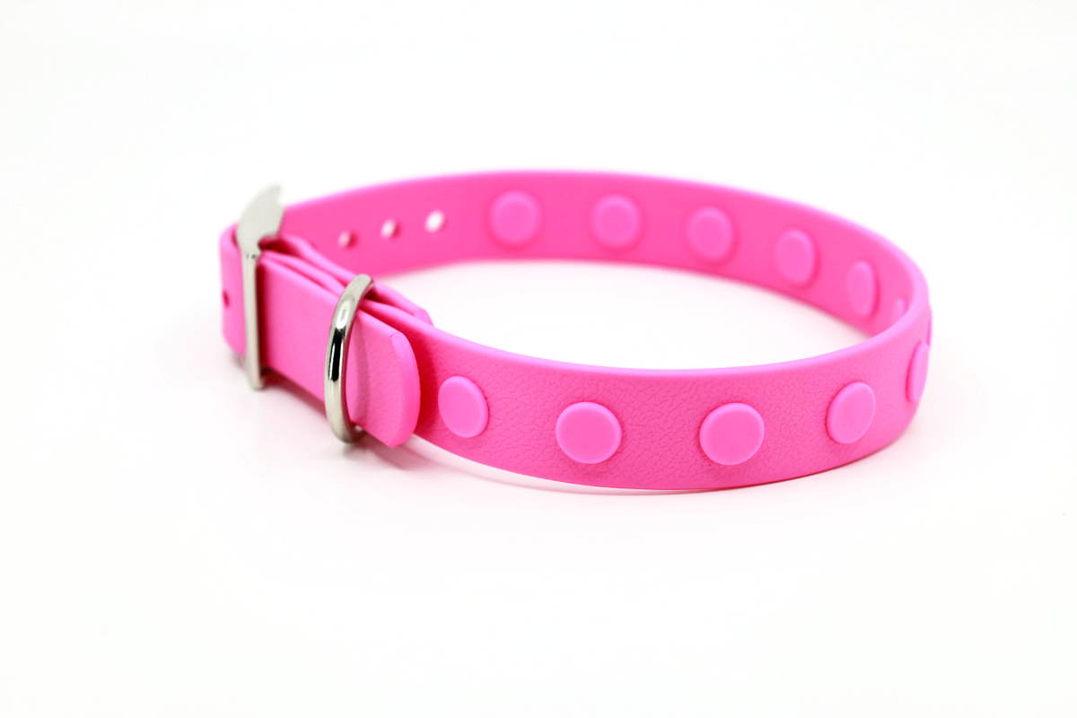 Pink Dog Collars - Beau Wear