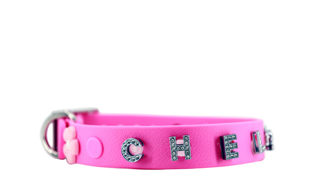Pink Dog Collars - Beau Wear
